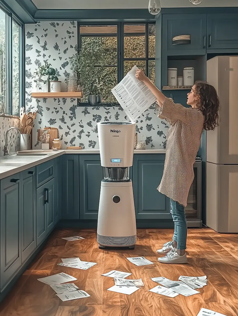 Ninja CREAMi appliance highlighting its downsides