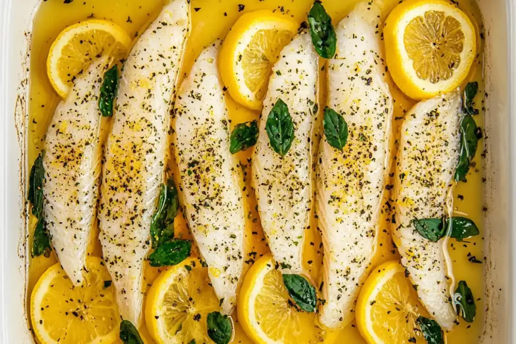 Baked Rockfish in a Dish