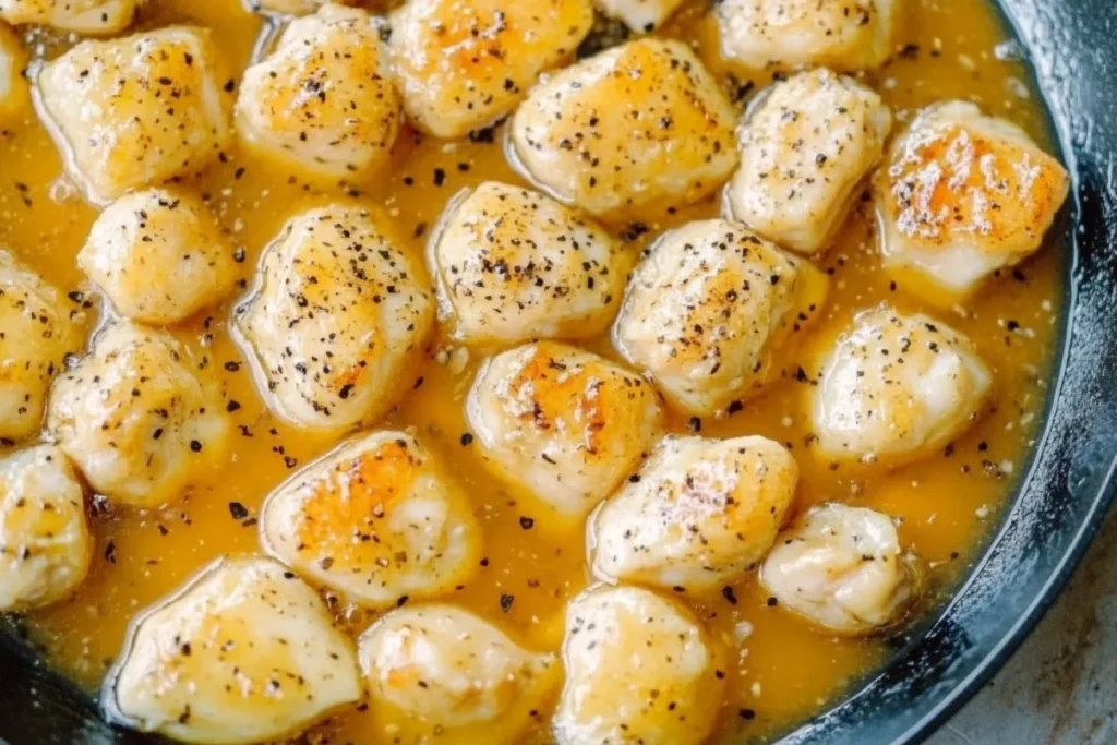 Homemade Orange Marmalade Chicken in a Skillet