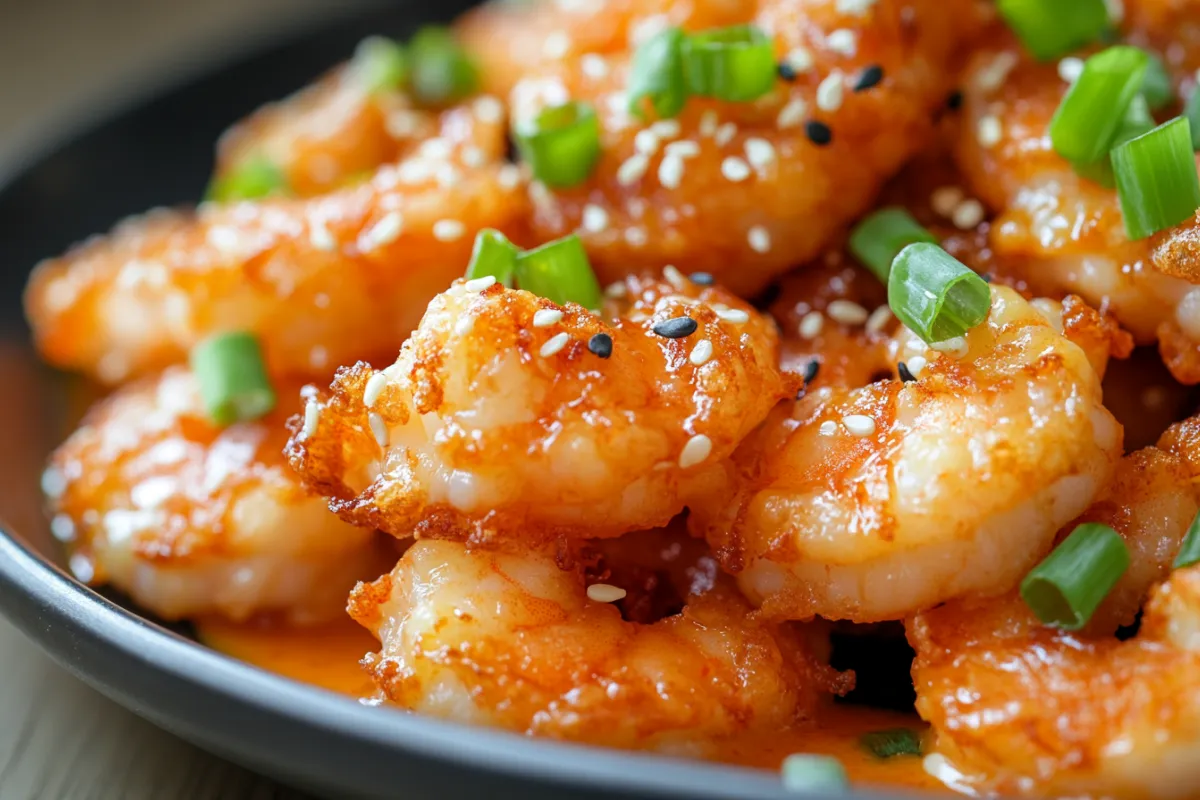 Crispy Bang Bang Shrimp appetizer