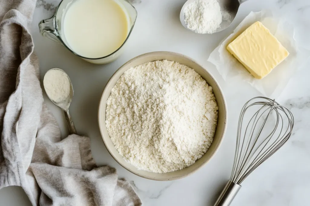 Ingredients for 3 ingredient biscuits