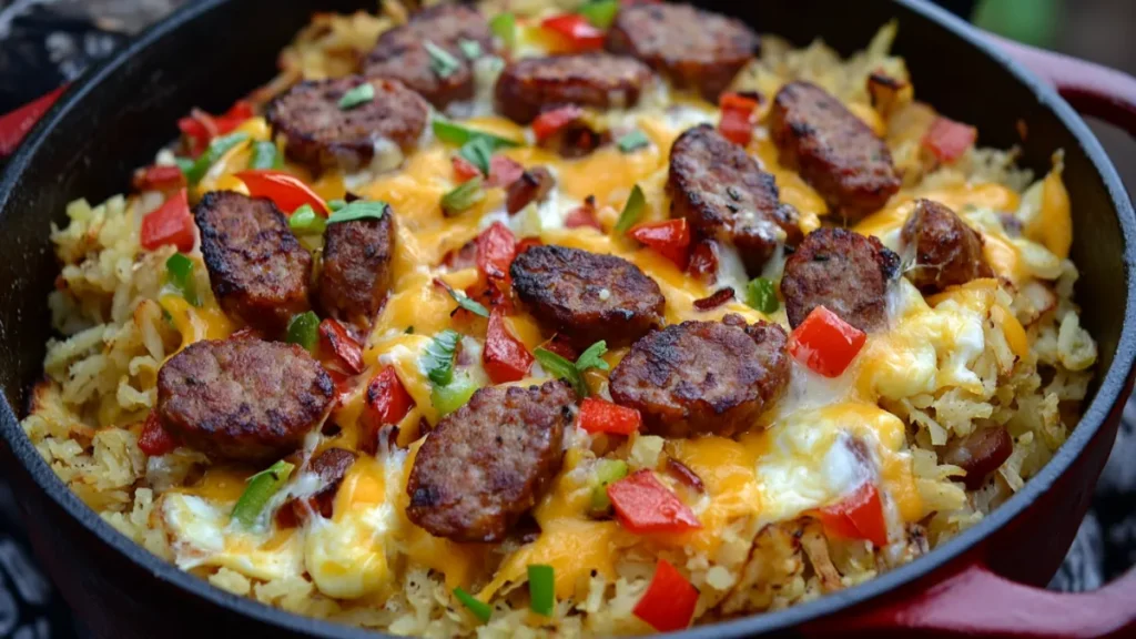 Dutch oven Mountain Man breakfast